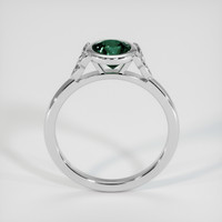 1.13 Ct. Green Sapphire Ring, 14K White Gold 3