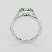 1.54 Ct. Green Sapphire Ring, 14K White Gold 3