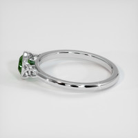 0.62 Ct. Sapphire Ring, 14K White Gold 4