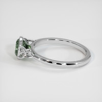1.75 Ct. Sapphire Ring, 18K White Gold 4