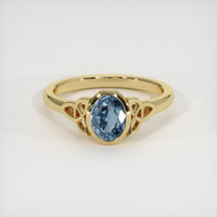 1.20 Ct. Gemstone Ring, 14K Yellow Gold 1