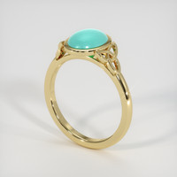 1.30 Ct. Gemstone Ring, 14K Yellow Gold 2