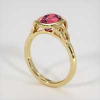 2.11 Ct. Gemstone Ring, 14K Yellow Gold 2