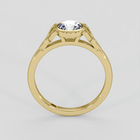 0.92 Ct. Bi Color Sapphire Ring, 14K Yellow Gold 3