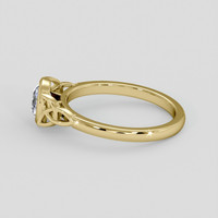 0.92 Ct. Bi Color Sapphire Ring, 14K Yellow Gold 4