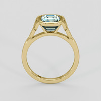 3.02 Ct. Bi Color / Parti Sapphire Ring, 14K Yellow Gold 3