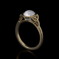 2.92 Ct. Sapphire Ring, 14K Yellow Gold 2