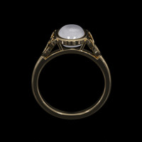 2.92 Ct. Sapphire Ring, 14K Yellow Gold 3
