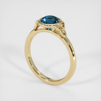 1.27 Ct. Sapphire Ring, 14K Yellow Gold 2