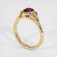 1.52 Ct. Bi Color Sapphire Ring, 18K Yellow Gold 2