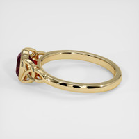 1.52 Ct. Bi Color Sapphire Ring, 18K Yellow Gold 4