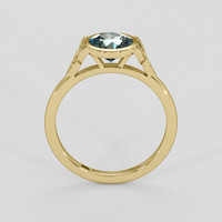 1.33 Ct. Bi Color Sapphire Ring, 18K Yellow Gold 3