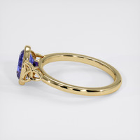 1.56 Ct. Blue Sapphire Ring, 18K Yellow Gold 4