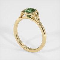 1.28 Ct. Sapphire Ring, 18K Yellow Gold 2