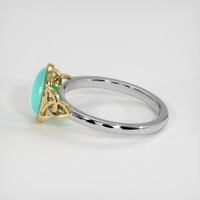 1.30 Ct. Gemstone Ring, 14K Yellow & White 4