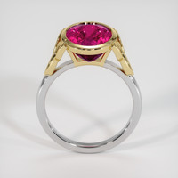 3.99 Ct. Gemstone Ring, 14K Yellow & White 3