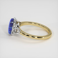1.60 Ct. Gemstone Ring, 18K Yellow & White 4