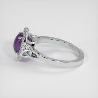 2.92 Ct. Purple Sapphire Ring, Platinum 950 4