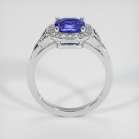 1.55 Ct. Color Change Sapphire Ring, 18K White Gold 3