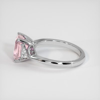 3.59 Ct. Pink Sapphire Ring, Platinum 950 4