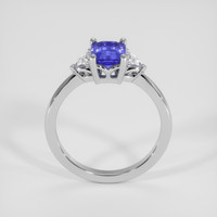 1.02 Ct. Blue Sapphire Ring, 14K White Gold 3