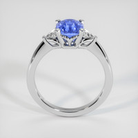 2.06 Ct. Sapphire Ring, 14K White Gold 3