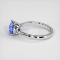 2.06 Ct. Sapphire Ring, 14K White Gold 4