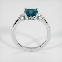 2.32 Ct. Sapphire Ring, 18K White Gold 3