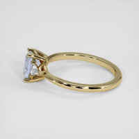 1.21 Ct. Bi Color Sapphire Ring, 14K Yellow Gold 4