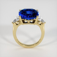 9.03 Ct. Blue Sapphire Ring, 14K Yellow Gold 3