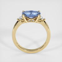 2.25 Ct. Sapphire Ring, 14K Yellow Gold 3