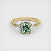 2.78 Ct. Sapphire Ring, 14K Yellow Gold 1