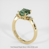 2.78 Ct. Sapphire Ring, 14K Yellow Gold 2
