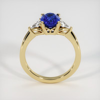 2.31 Ct. Blue Sapphire Ring, 18K Yellow Gold 3