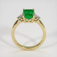 1.62 Ct. Emerald Ring, 18K Yellow Gold 3