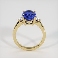 4.48 Ct. Blue Sapphire Ring, 18K Yellow Gold 3