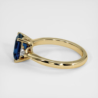 2.23 Ct. Sapphire Ring, 18K Yellow Gold 4