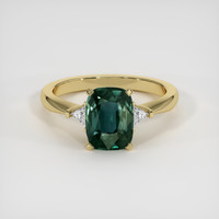 3.05 Ct. Sapphire Ring, 18K Yellow Gold 1
