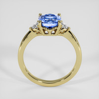 2.30 Ct. Blue Sapphire Ring, 18K Yellow Gold 3
