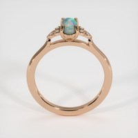 0.85 Ct. Gemstone Ring, 14K Rose Gold 3