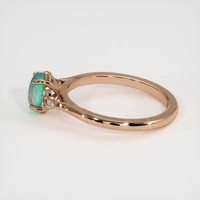 0.85 Ct. Gemstone Ring, 14K Rose Gold 4