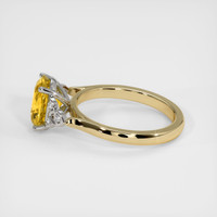2.47 Ct. Sapphire Ring, 14K White & Yellow 4