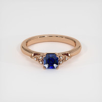 1.01 Ct. Sapphire Ring, 18K Rose Gold 1