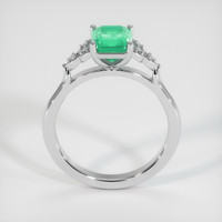 1.51 Ct. Emerald Ring, 18K White Gold 3