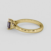 1.12 Ct. Bi Color Sapphire Ring, 10K Yellow Gold 4