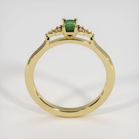 0.43 Ct. Sapphire Ring, 14K Yellow Gold 3