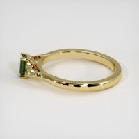 0.43 Ct. Sapphire Ring, 14K Yellow Gold 4