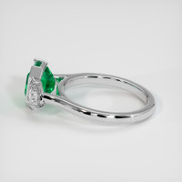 1.91 Ct. Emerald Ring, Platinum 950 4
