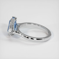 2.08 Ct. Gemstone Ring, Platinum 950 4