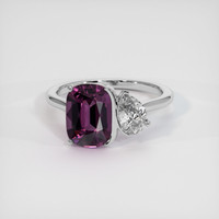 3.01 Ct. Gemstone Ring, Platinum 950 1